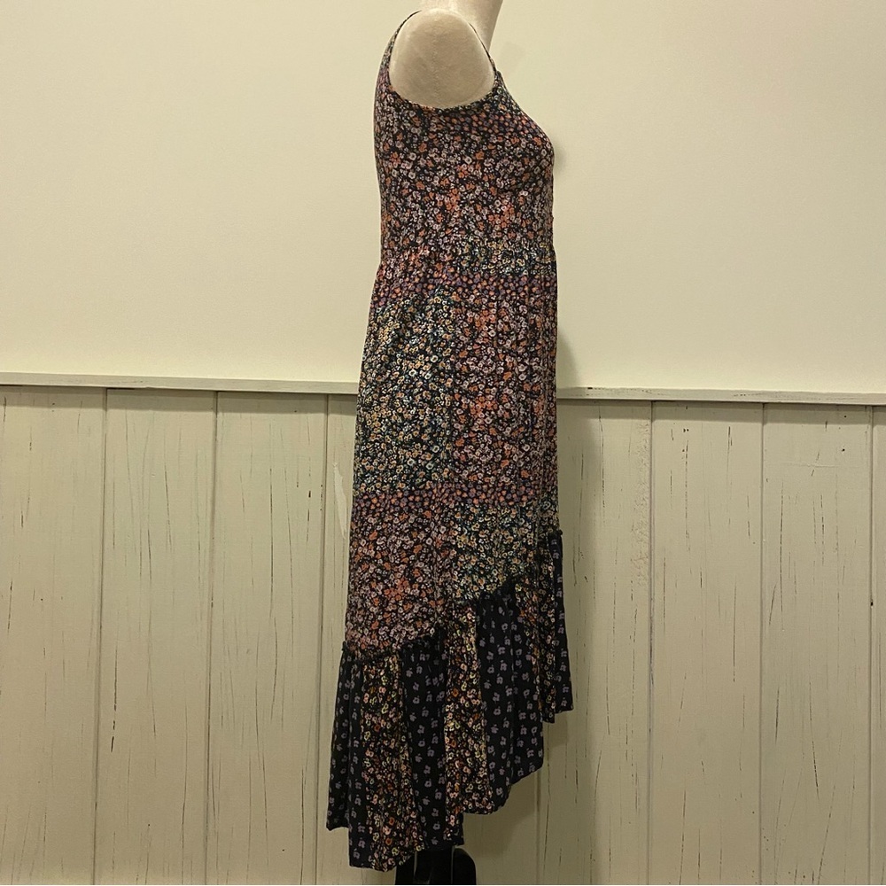 Art Class Girls 10/12 Large Sleeveless Floral Long Dress - Picture 4 of 14